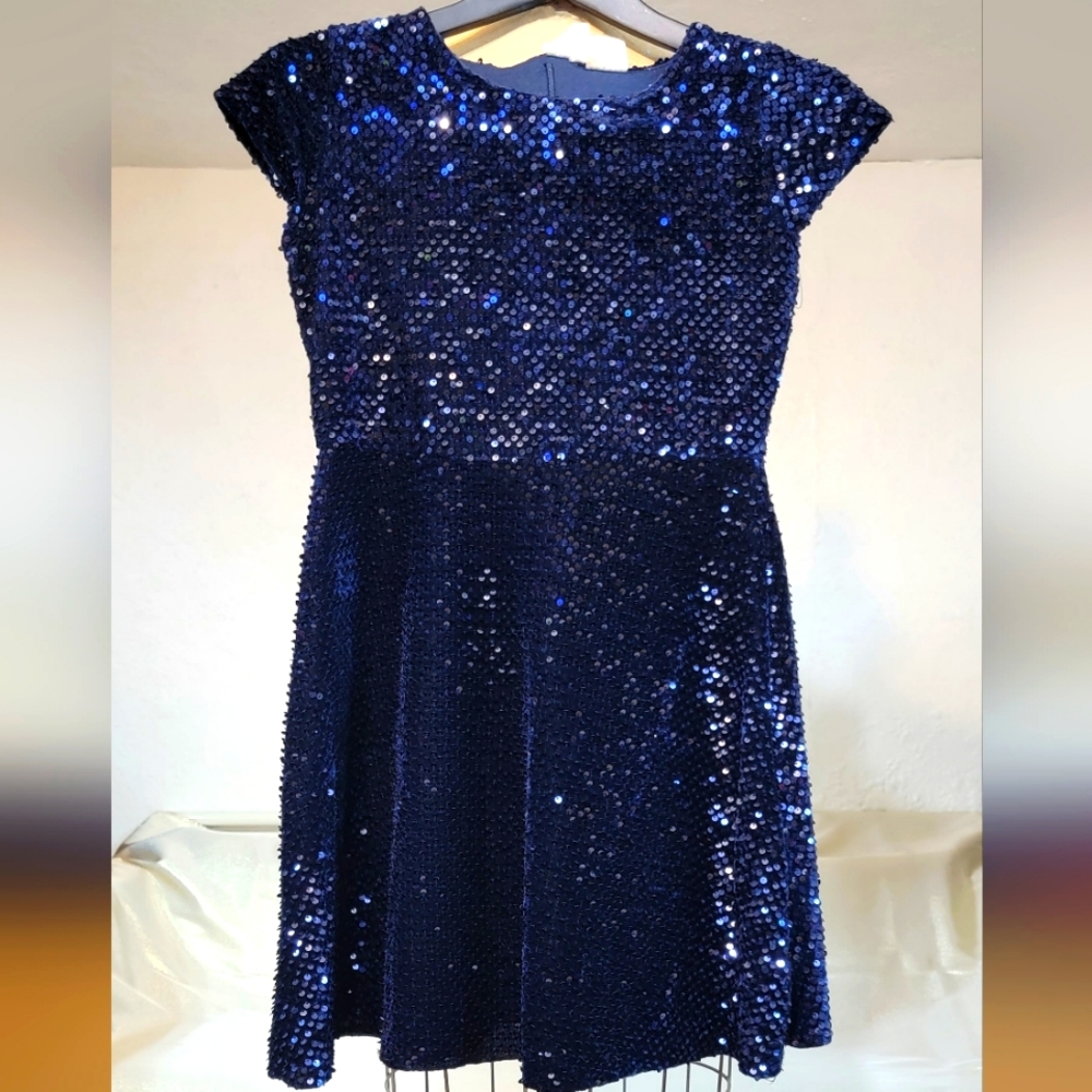 Girls Sequin Dress